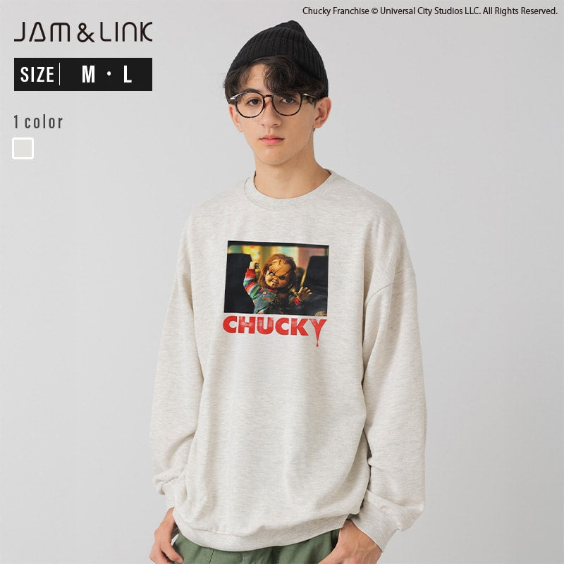 チャッキー〉裏毛トレーナー（大人） – JAM&LINK