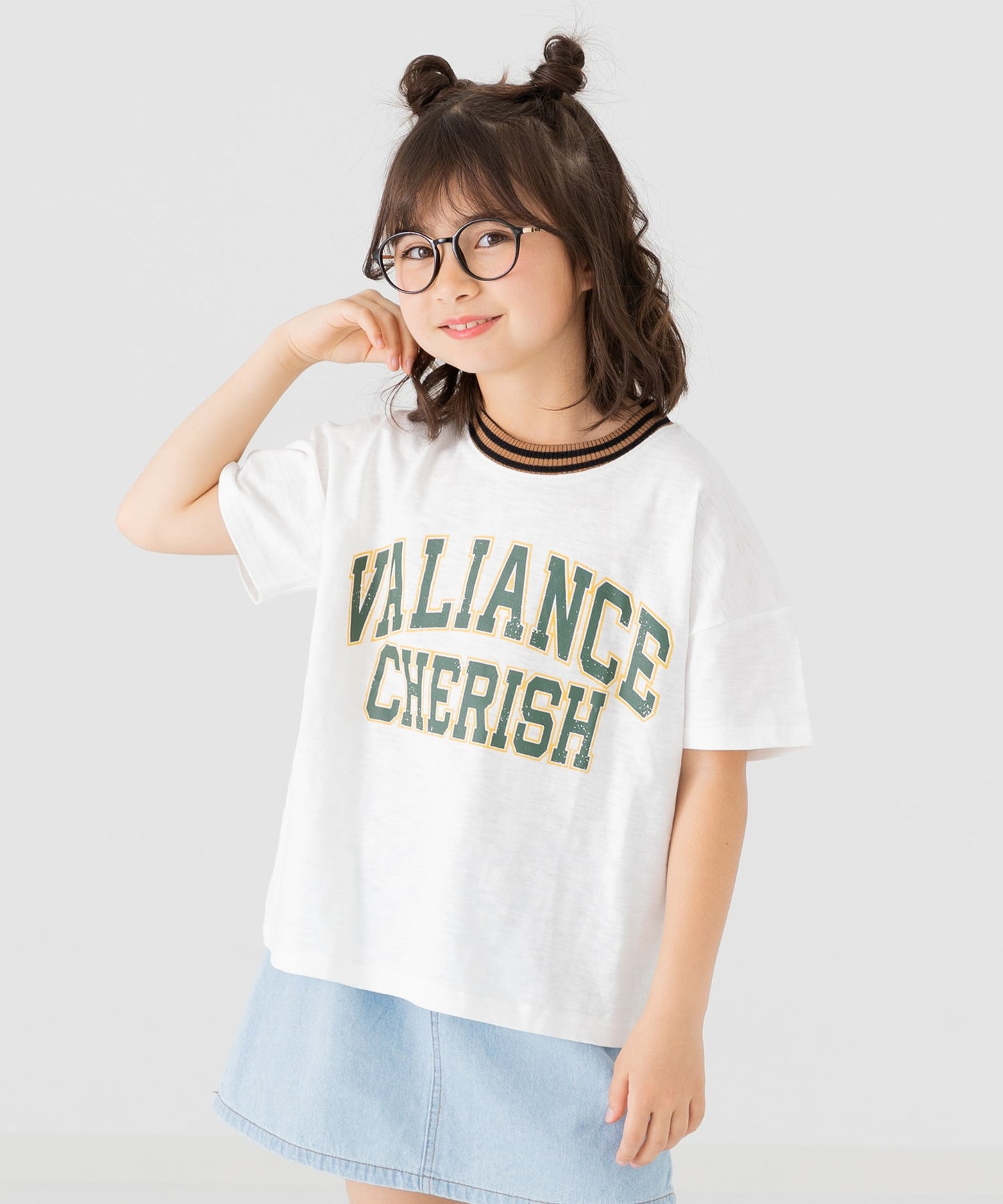 カレッジロゴ プリントTシャツ