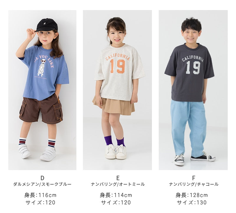 プリント半袖Tシャツ