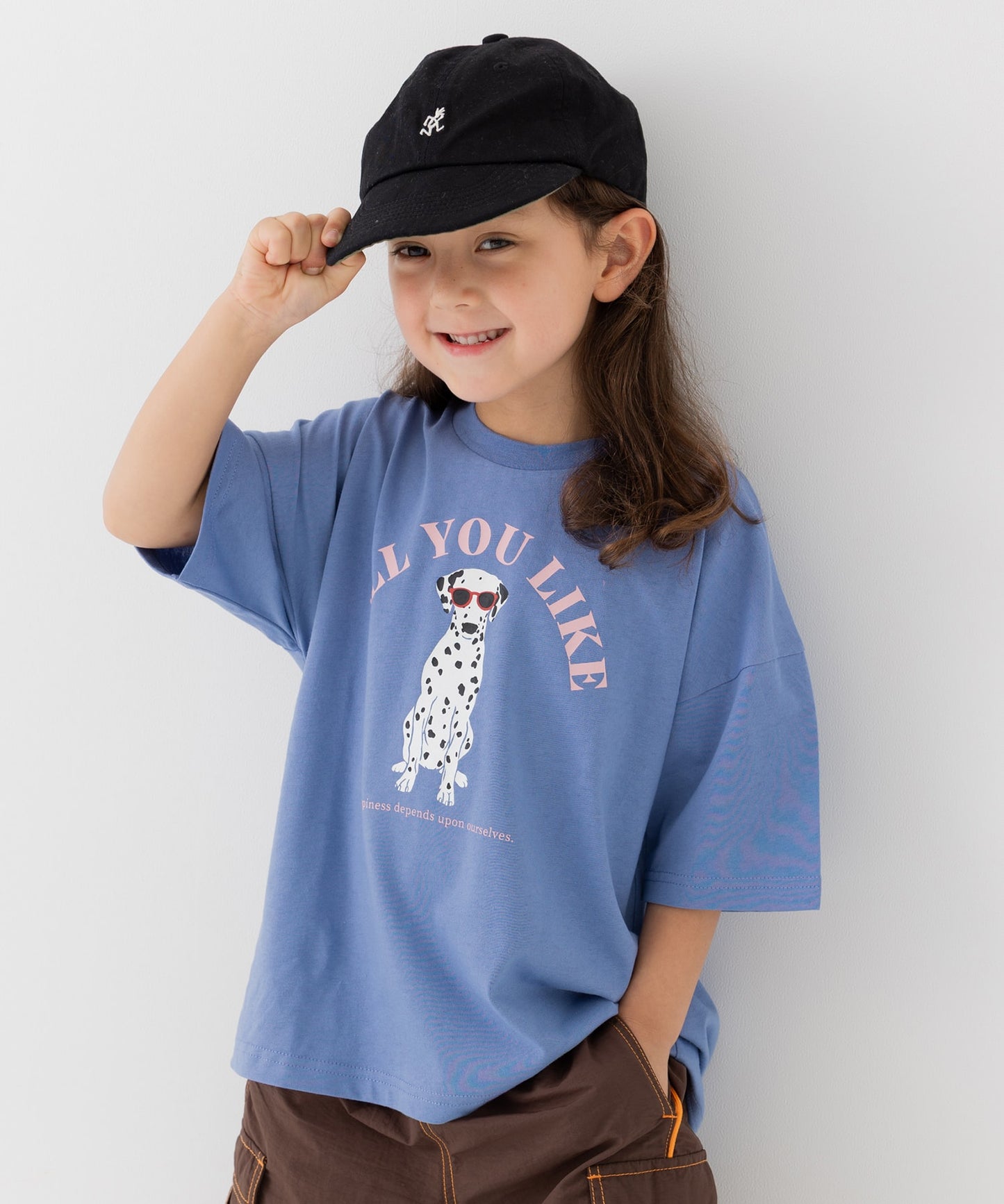 プリント半袖Tシャツ