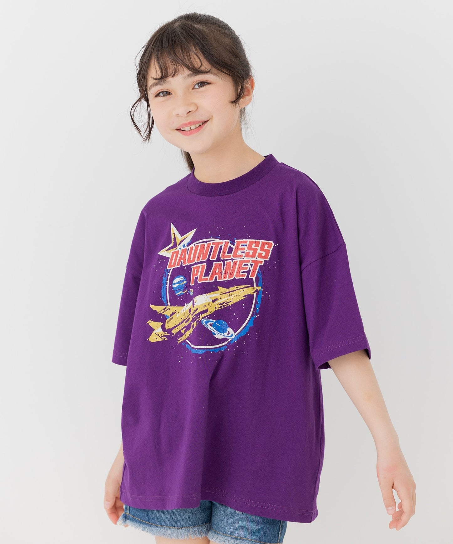 プリント半袖Tシャツ