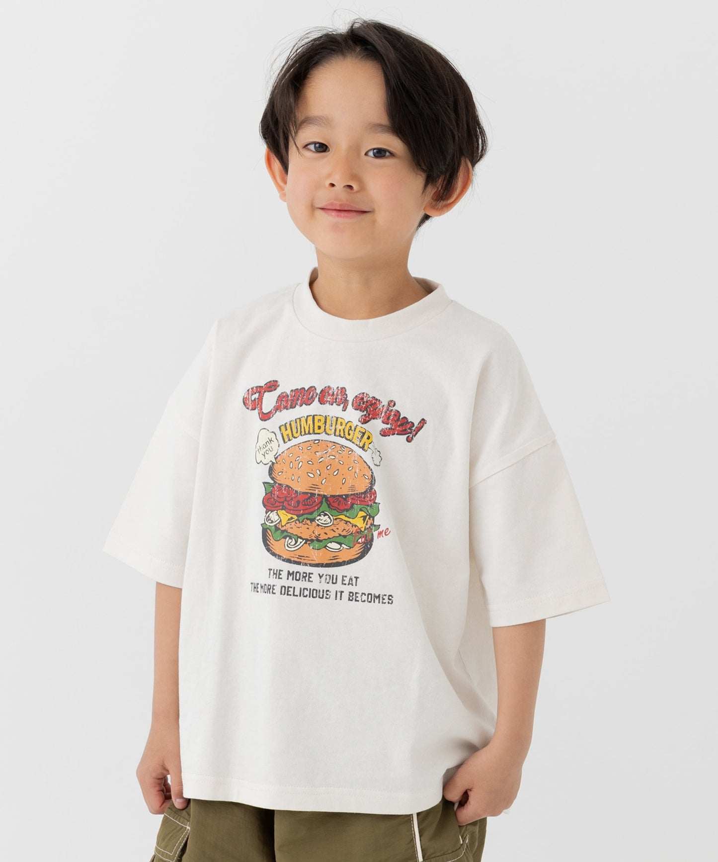 プリント半袖Tシャツ