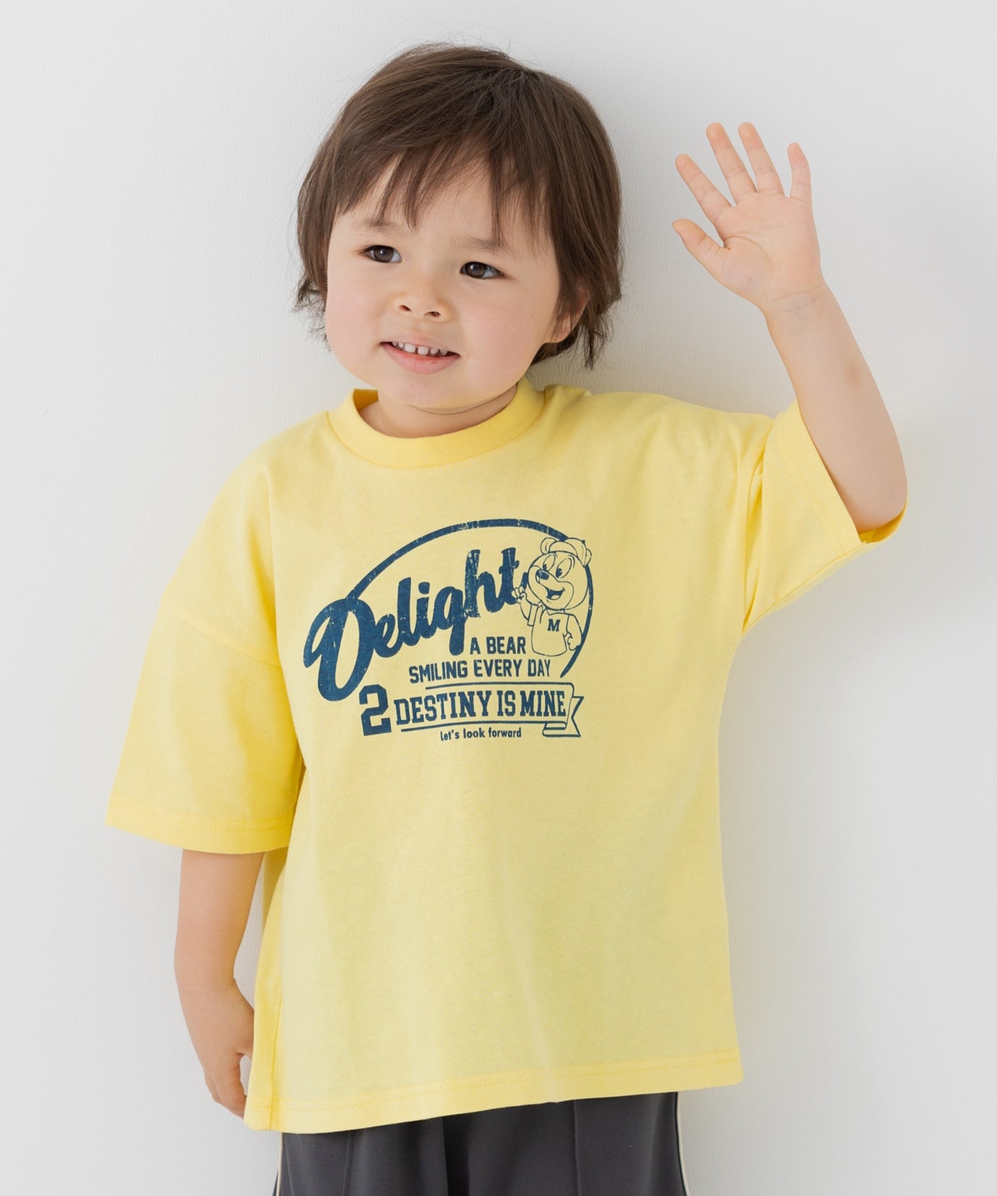 プリント半袖Tシャツ