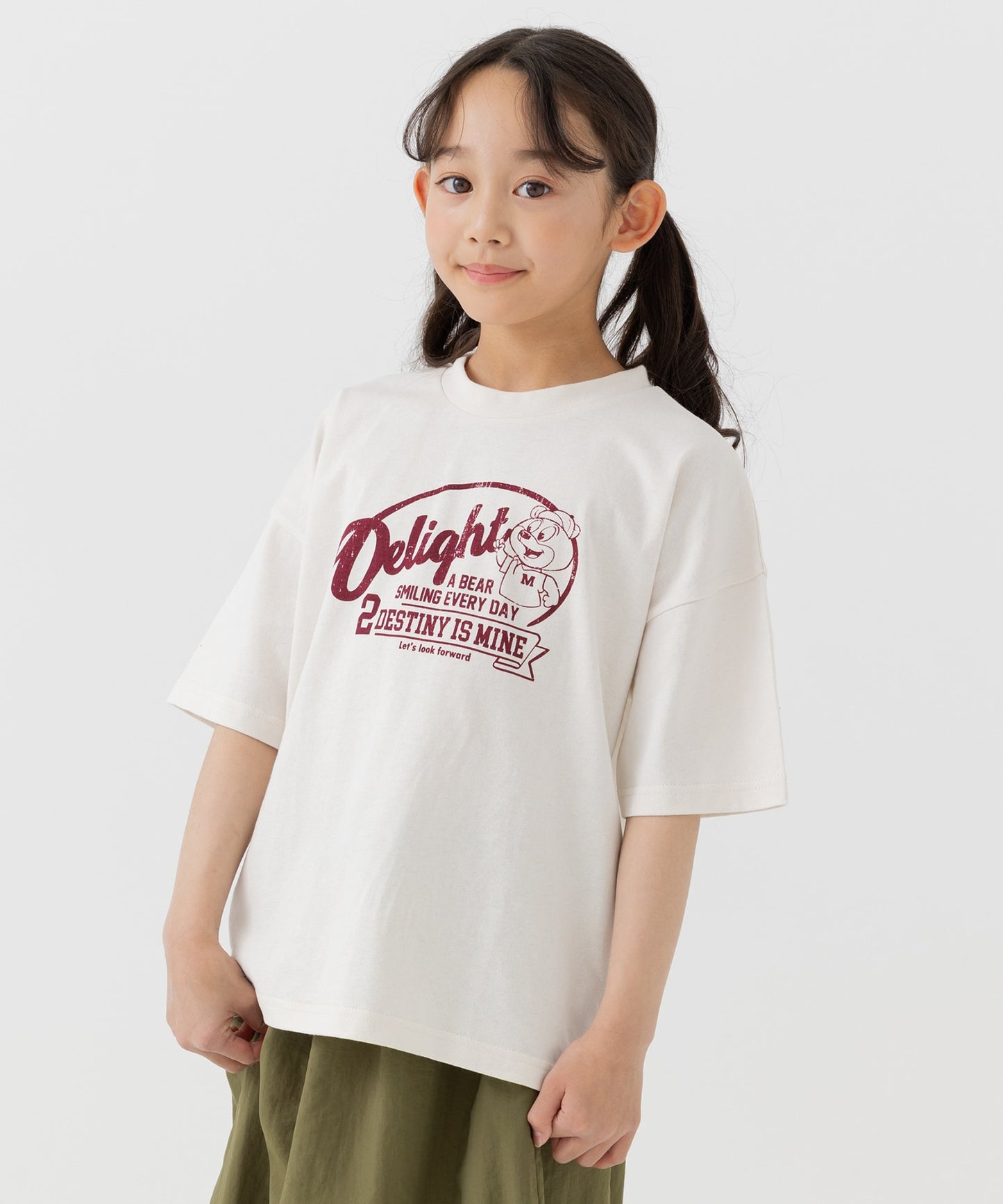 プリント半袖Tシャツ