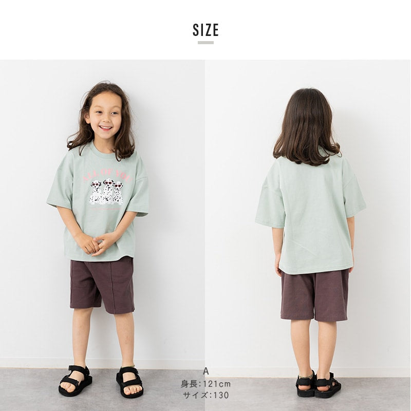 プリント半袖Tシャツ
