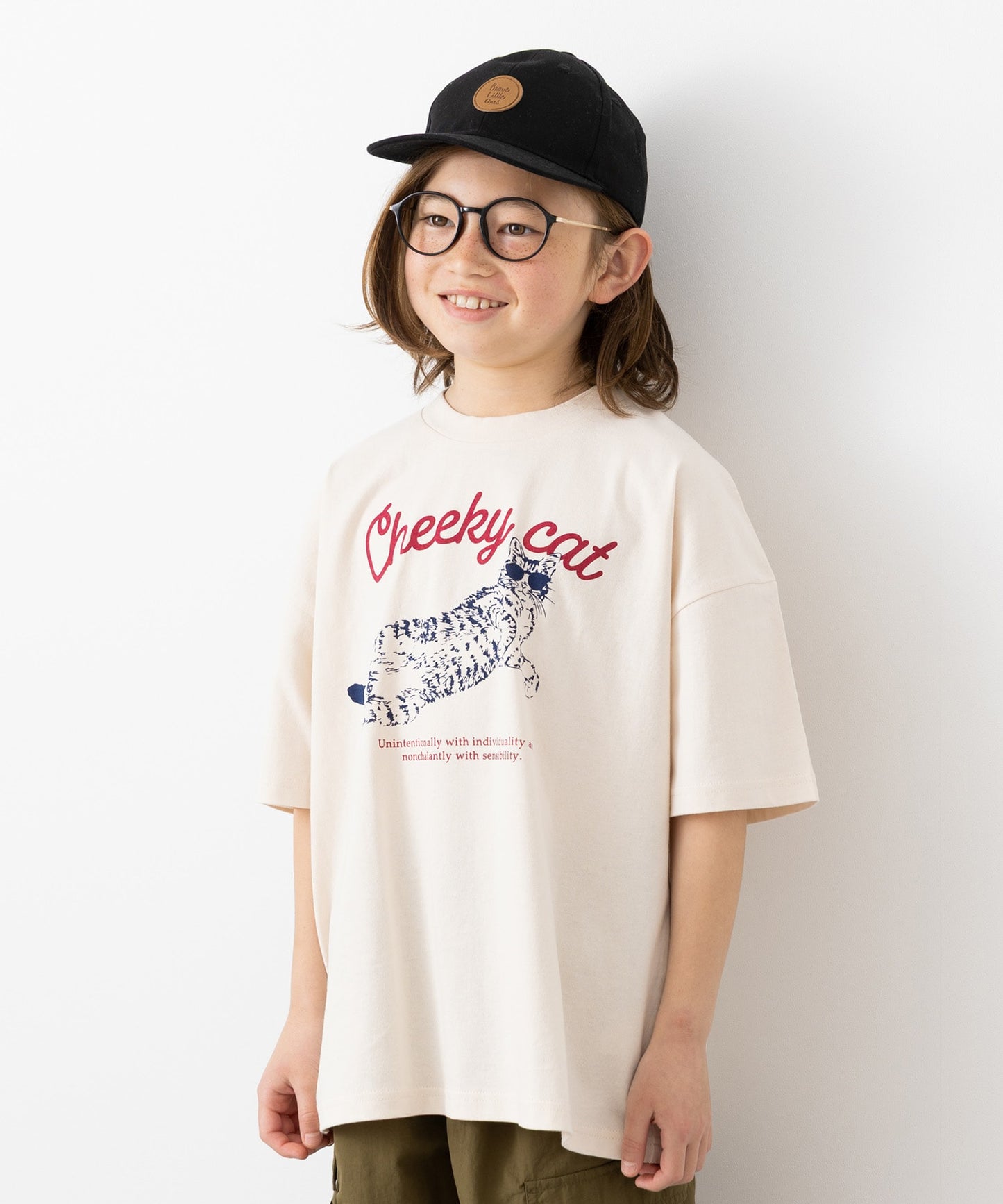 プリント半袖Tシャツ