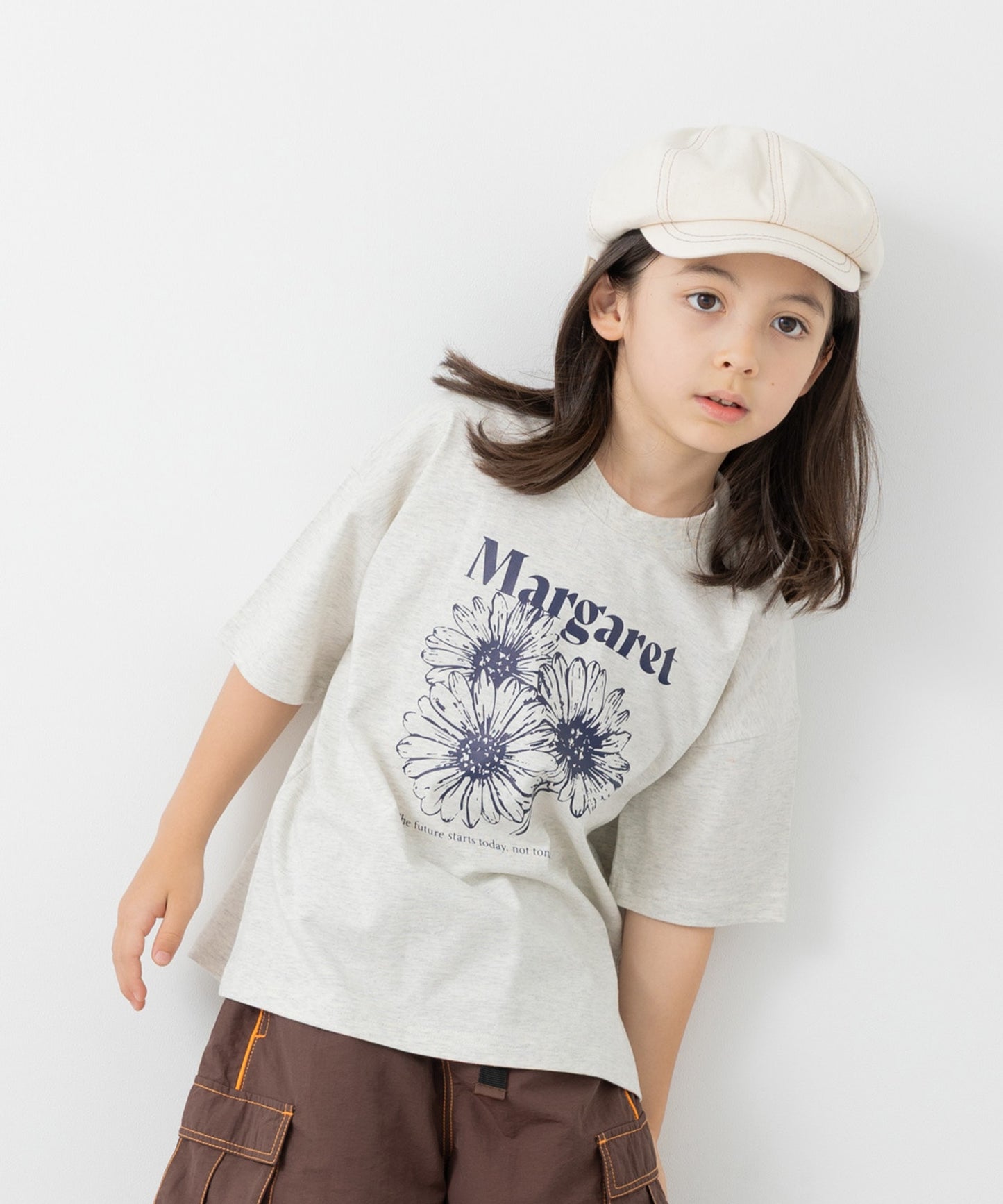 プリント半袖Tシャツ