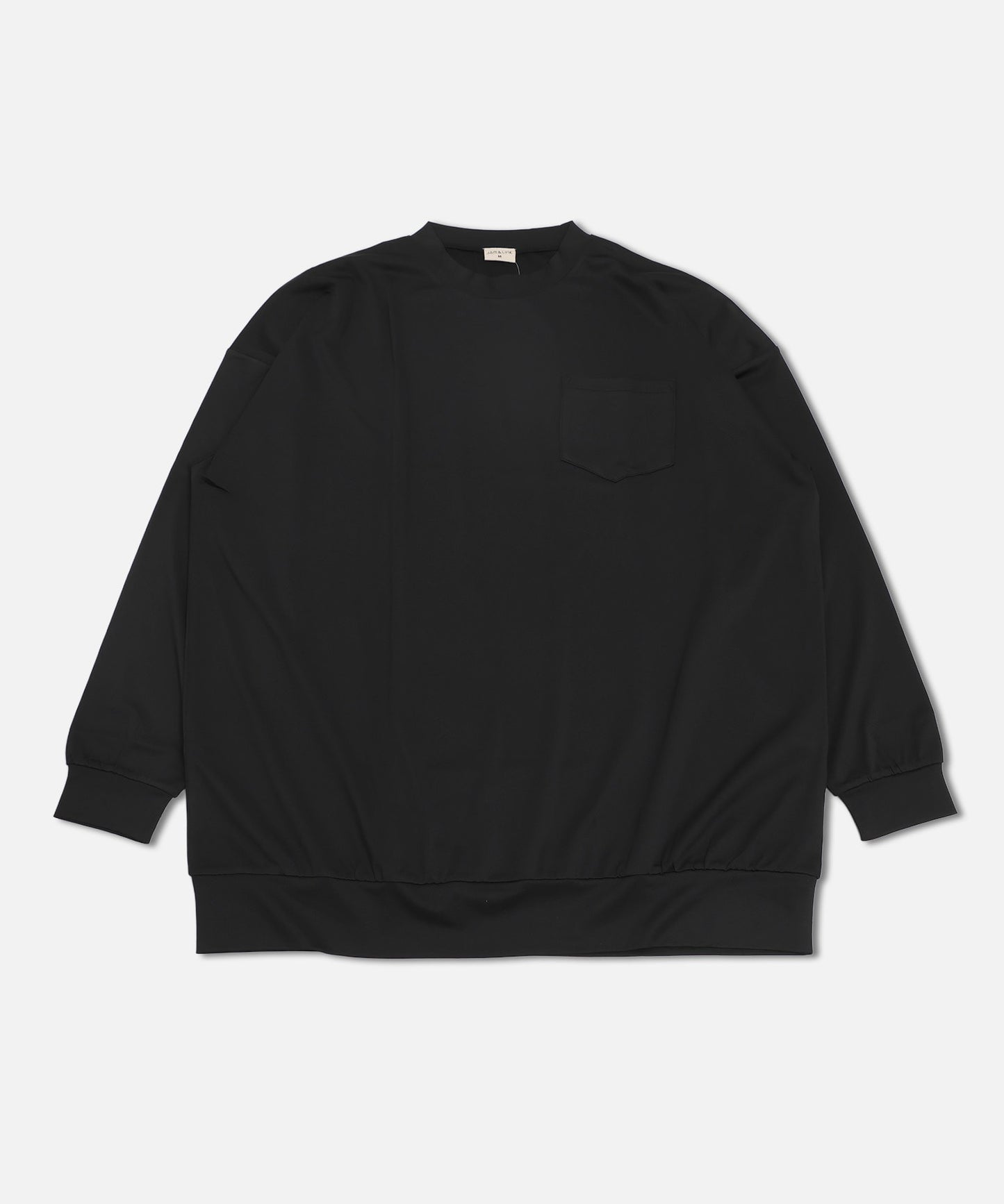 抗ピリング加工 ワイドシルエット 長袖Tシャツ（大人）