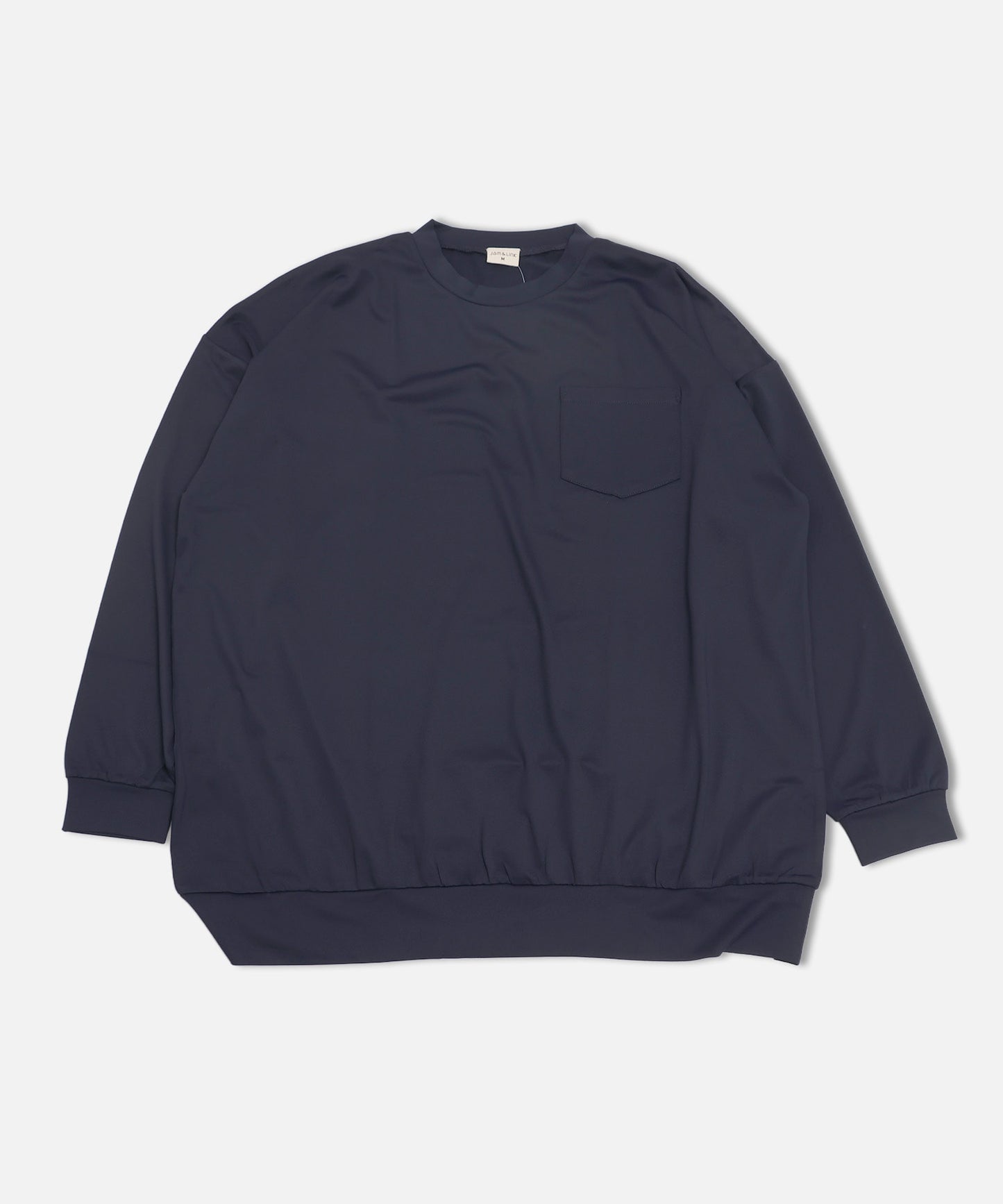 抗ピリング加工 ワイドシルエット 長袖Tシャツ（大人）