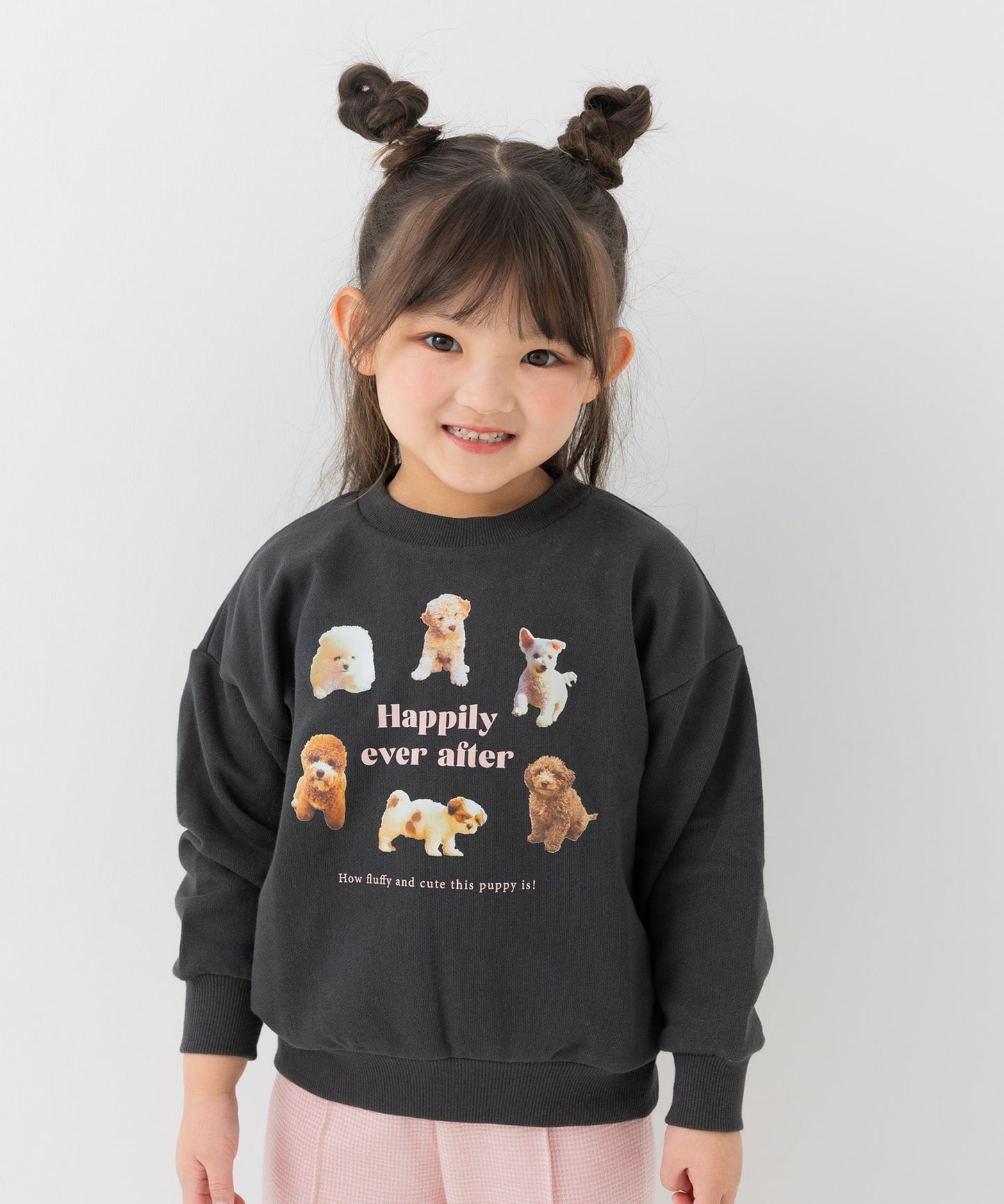 プリント裏毛トレーナー