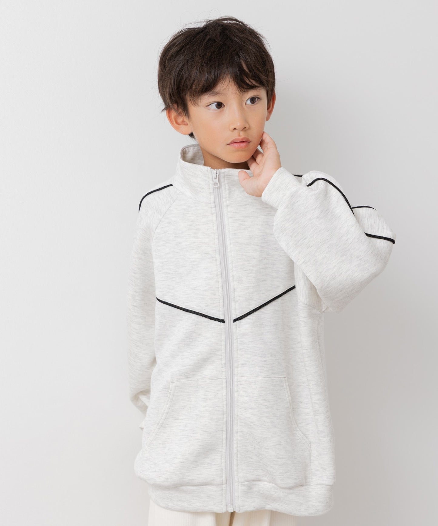 ダンボールニットパイピングジャケット