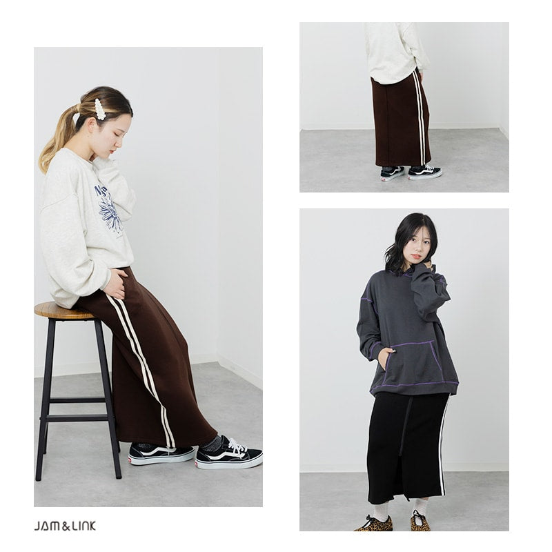 ダンボールニットラインロングスカート（大人） – JAM&LINK