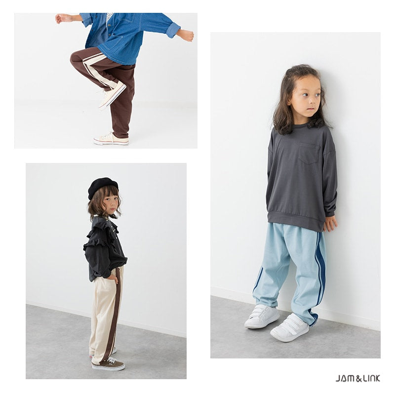 ハイパーストレッチ脇ラインバルーンパンツ