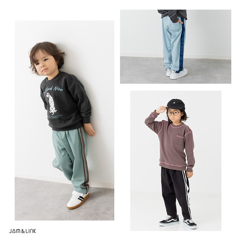 ハイパーストレッチ脇ラインバルーンパンツ