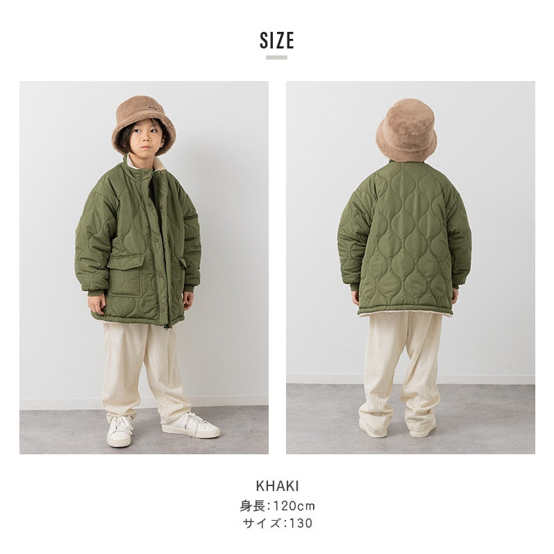 リバーシブル中綿ボアジャケット