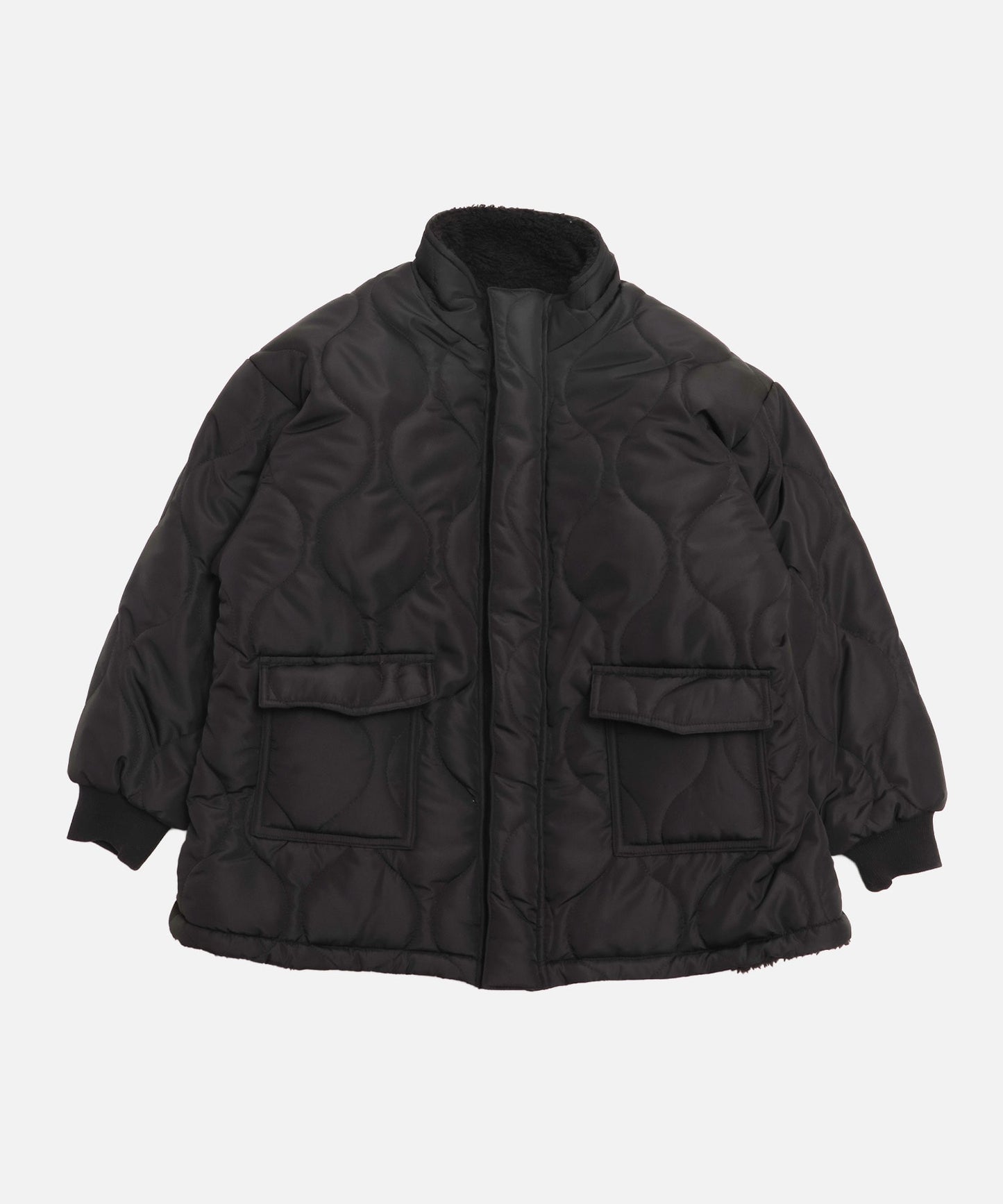 リバーシブル中綿ボアジャケット