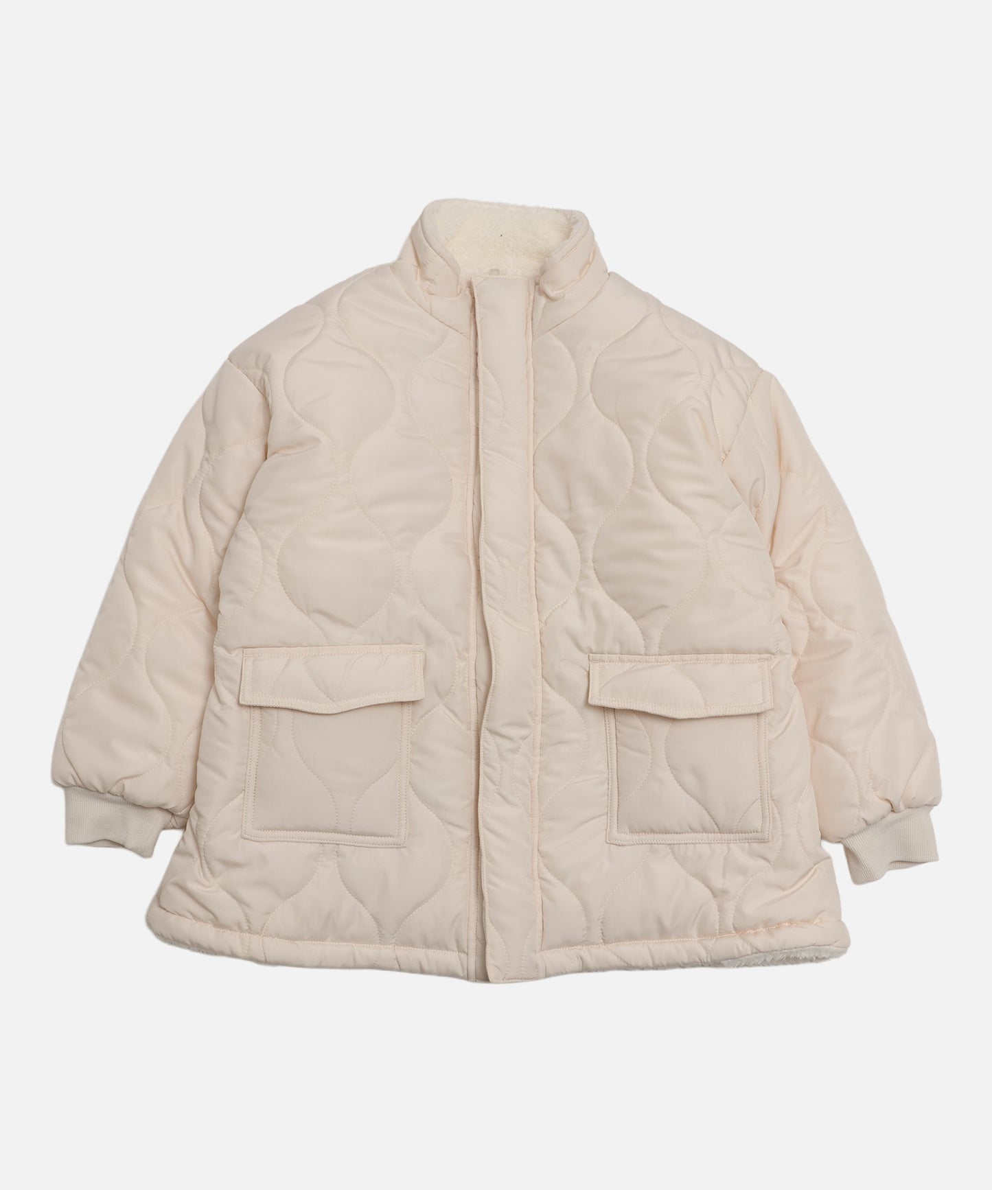 リバーシブル中綿ボアジャケット