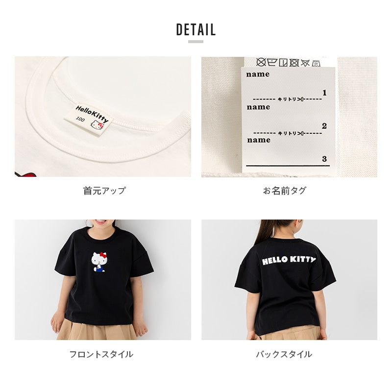 OPENYY Hellokitty ハローキティ 半袖 Tシャツ ブラック M NEW ERA ニューエラ 半袖 Tシャツ レディース ハローキティ x