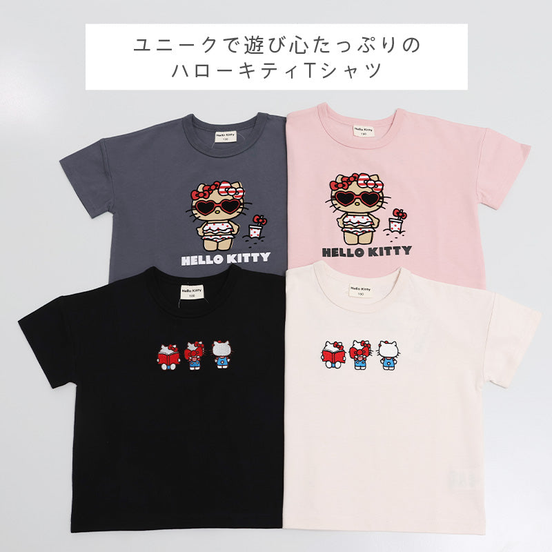 〈サンリオ〉ハローキティ/半袖Tシャツ