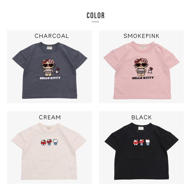 〈サンリオ〉ハローキティ/半袖Tシャツ