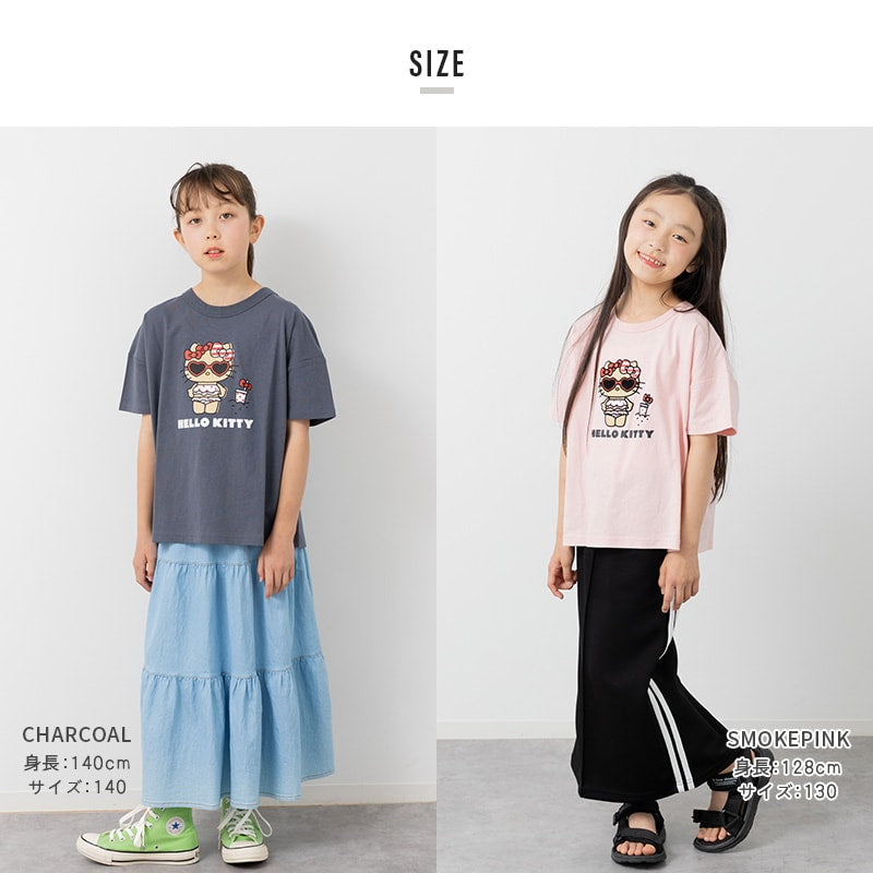 〈サンリオ〉ハローキティ/半袖Tシャツ