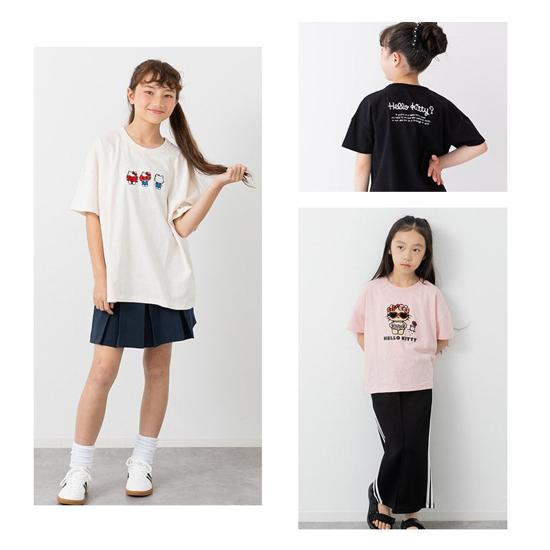 〈サンリオ〉ハローキティ/半袖Tシャツ