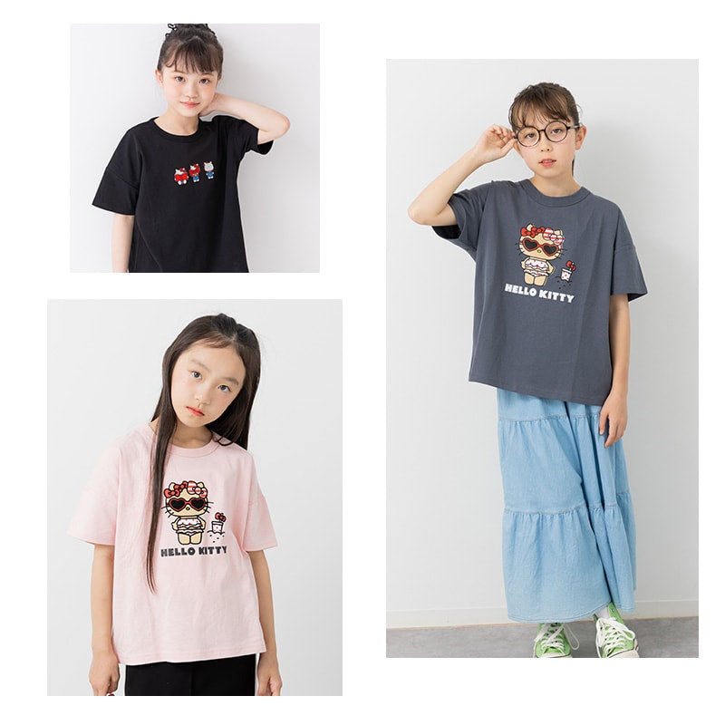 〈サンリオ〉ハローキティ/半袖Tシャツ
