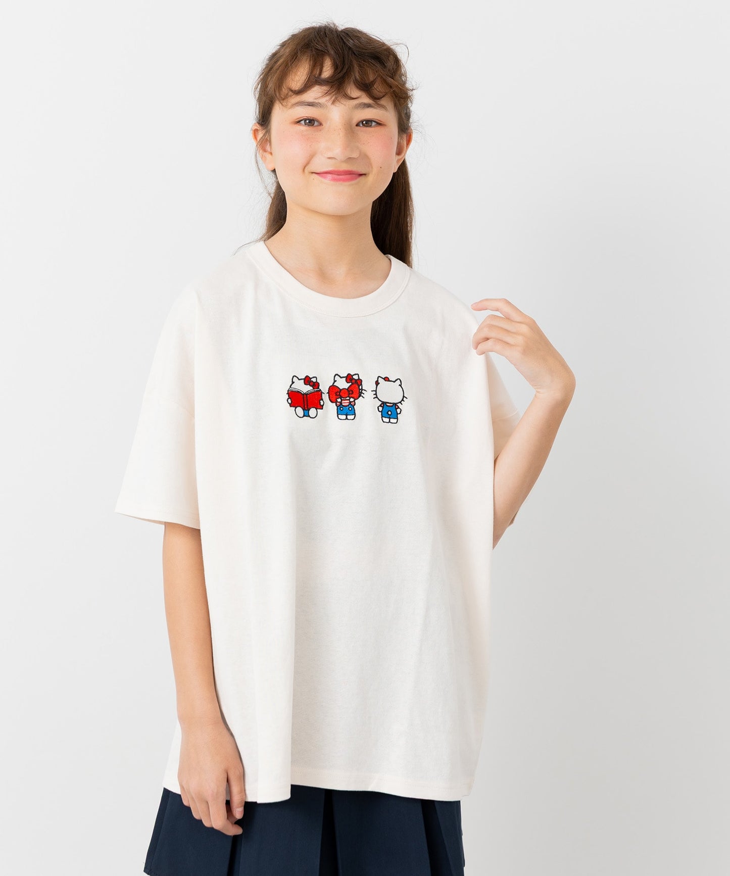 〈サンリオ〉ハローキティ/半袖Tシャツ
