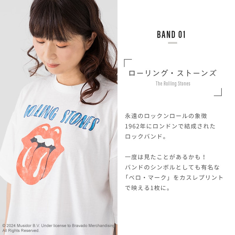 メンズ バンド 半袖Tシャツ