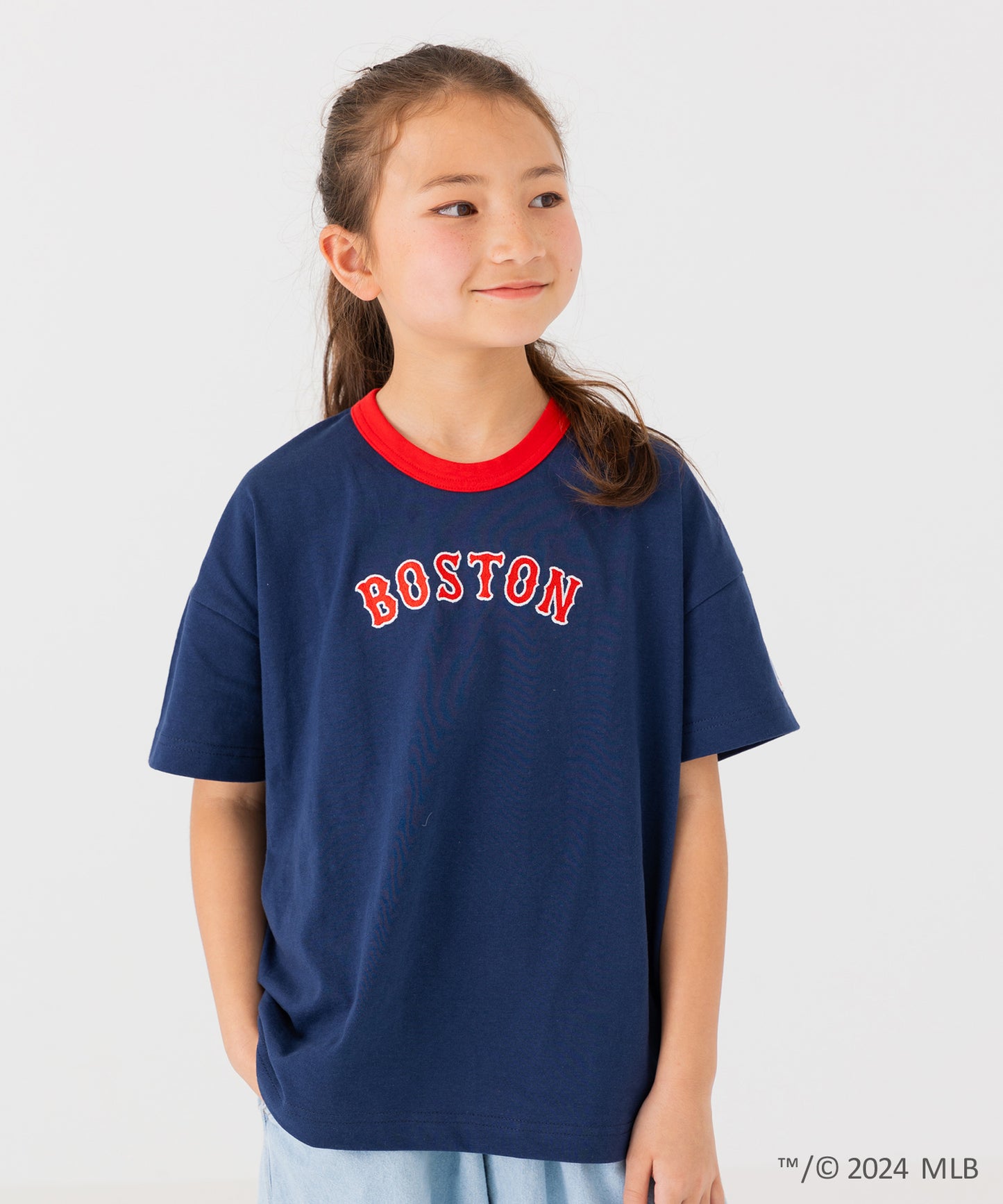 MLB ロゴ半袖Tシャツ