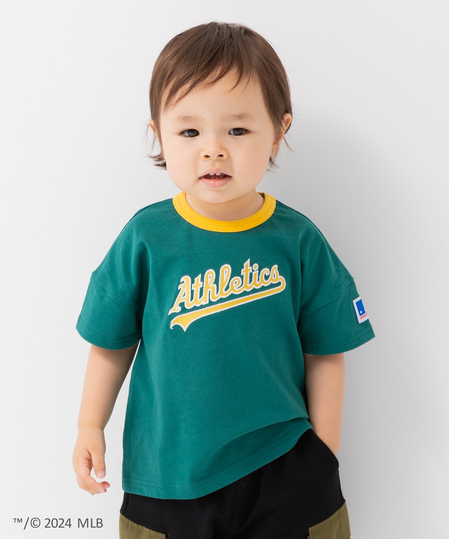 MLB ロゴ半袖Tシャツ