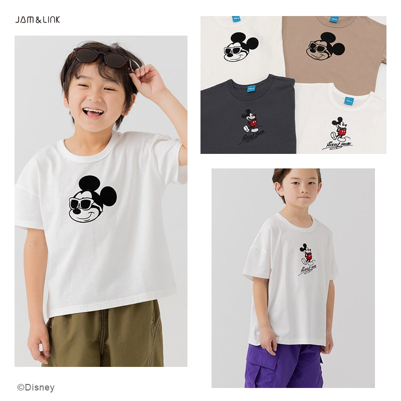 ディズニー〉ミッキーマウス/半袖Tシャツ – JAM&LINK