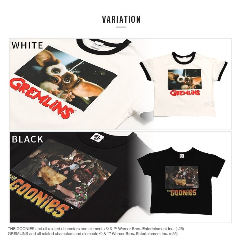 〈グレムリン〉〈グーニーズ〉映画半袖Tシャツ
