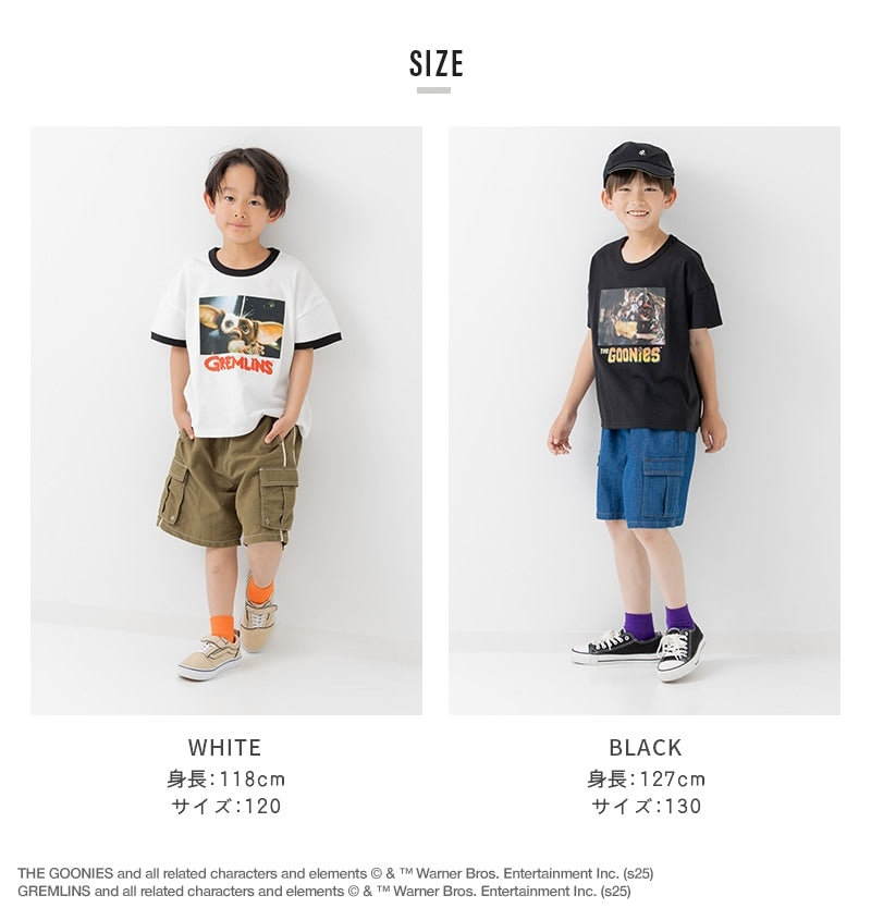 〈グレムリン〉〈グーニーズ〉映画半袖Tシャツ