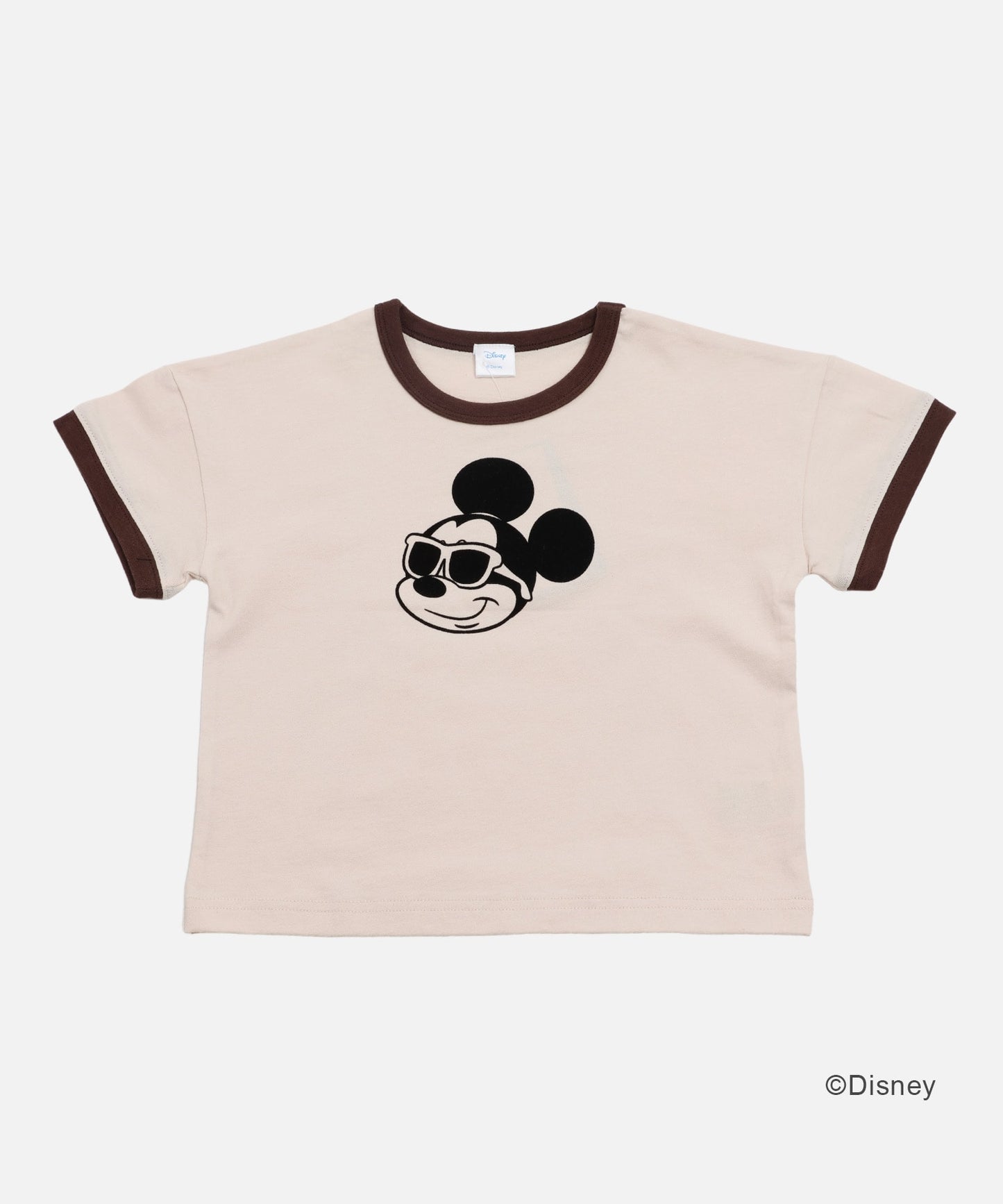 〈ディズニー〉ミッキーマウス/半袖Tシャツ