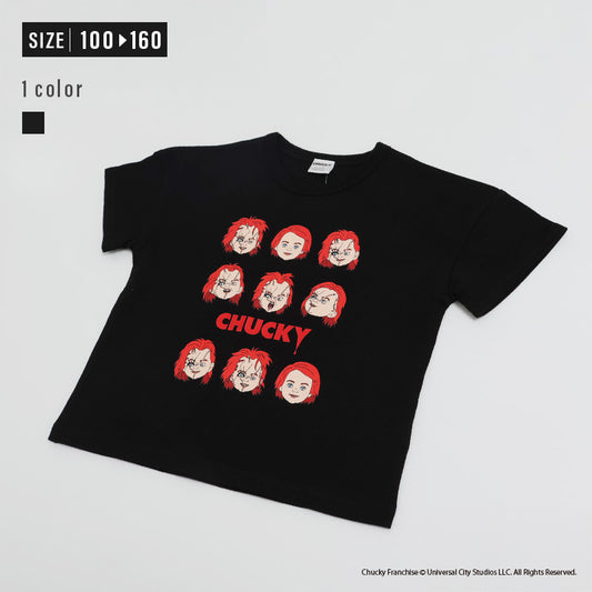 〈ユニバーサル〉チャッキー半袖Tシャツ