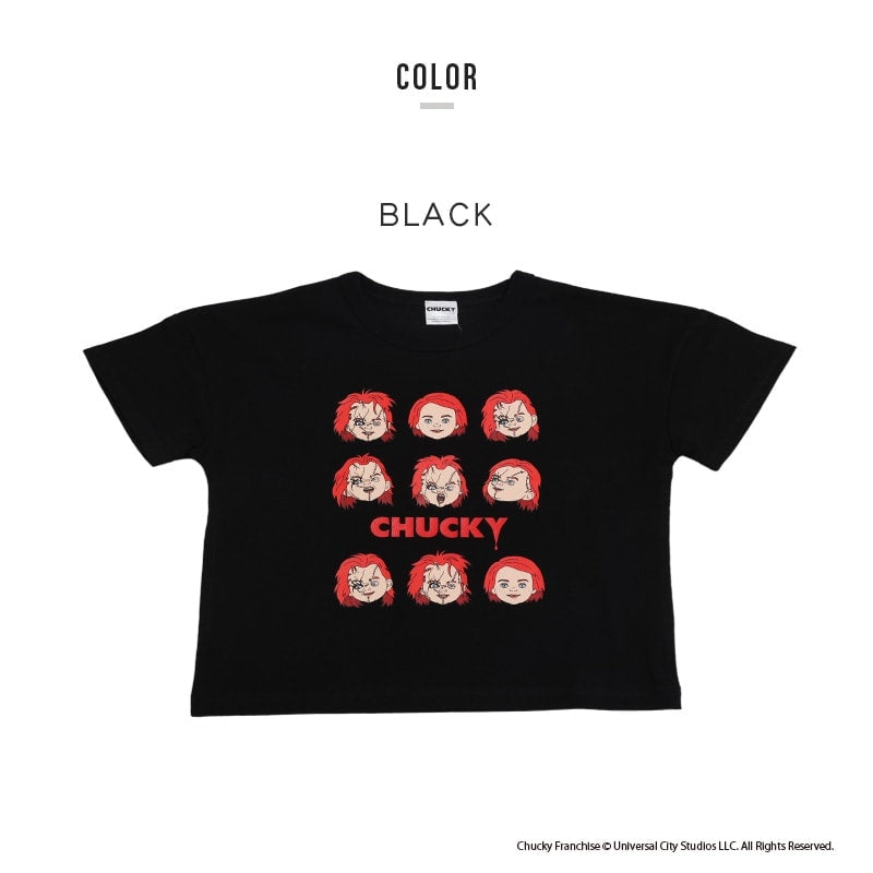 〈ユニバーサル〉チャッキー半袖Tシャツ
