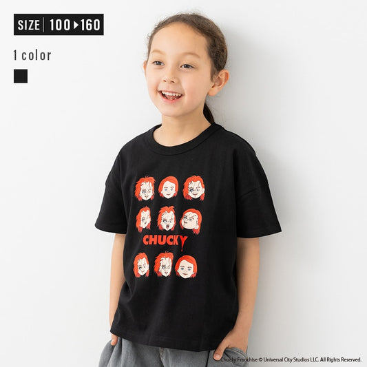 〈ユニバーサル〉チャッキー半袖Tシャツ