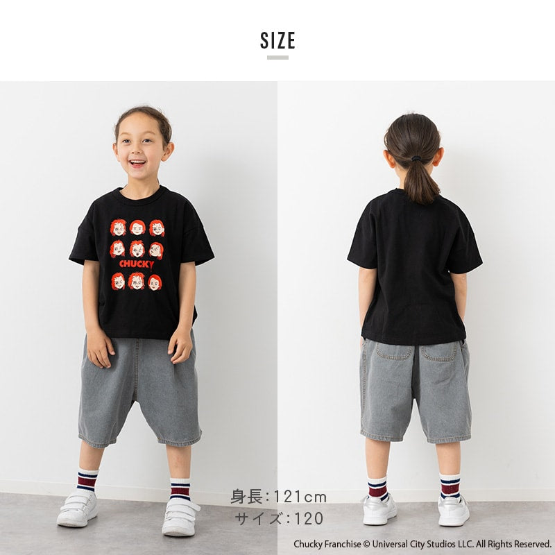 〈ユニバーサル〉チャッキー半袖Tシャツ