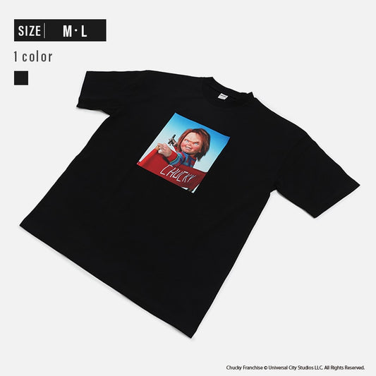 〈ユニバーサル〉チャッキー半袖Tシャツ（大人）