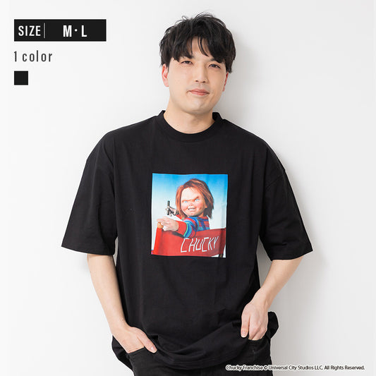 〈ユニバーサル〉チャッキー半袖Tシャツ（大人）
