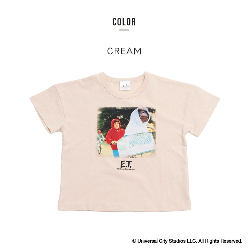 〈ユニバーサル〉E.T.半袖Tシャツ
