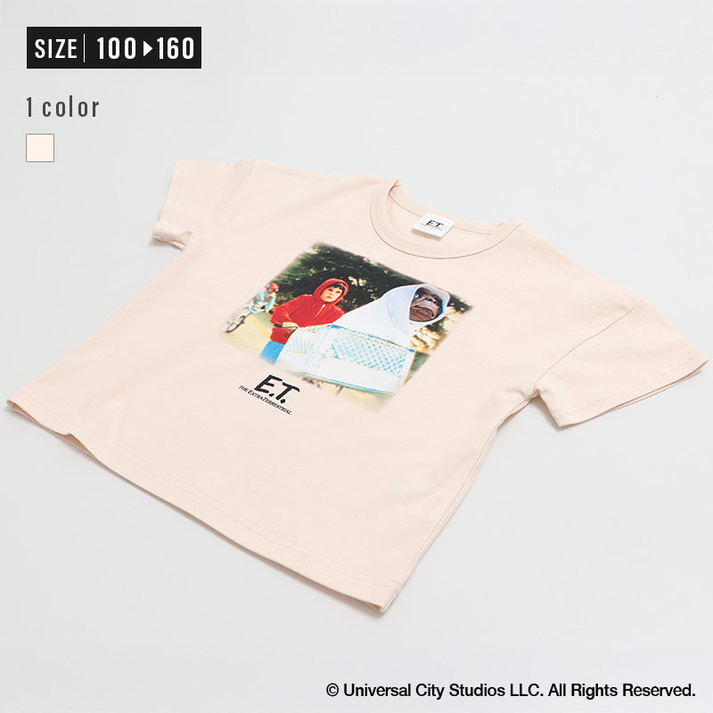 〈ユニバーサル〉E.T.半袖Tシャツ