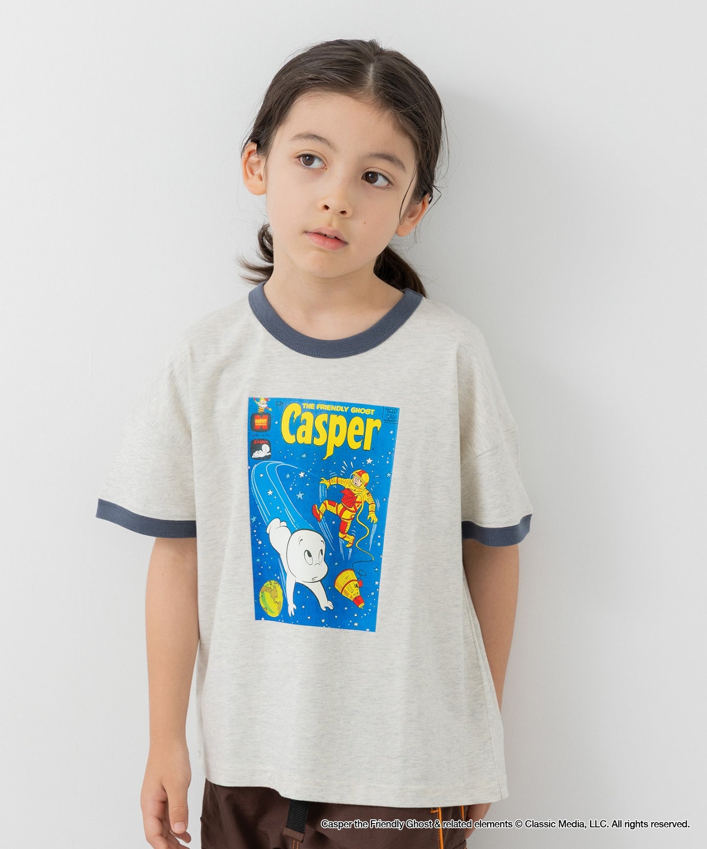 〈ユニバーサル〉キャスパー半袖Tシャツ
