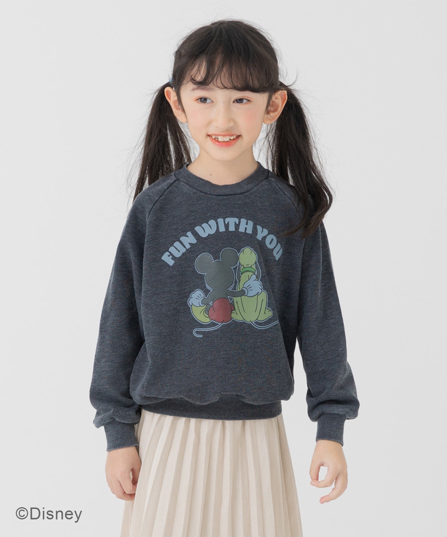 ディズニー〉ピグメント裏毛トレーナー – JAM&LINK