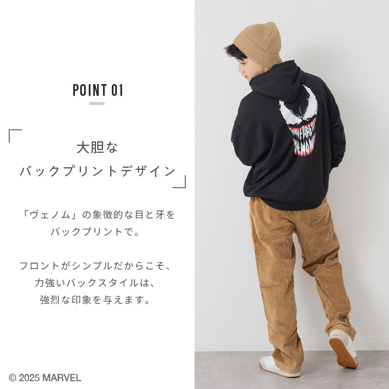 〈ヴェノム〉裏毛パーカー