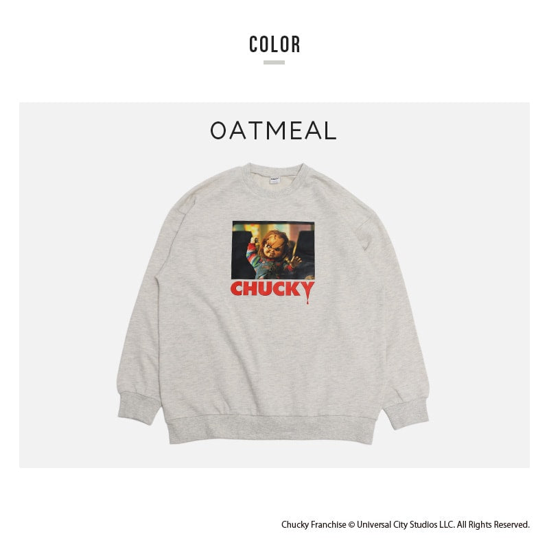 〈チャッキー〉裏毛トレーナー（大人）
