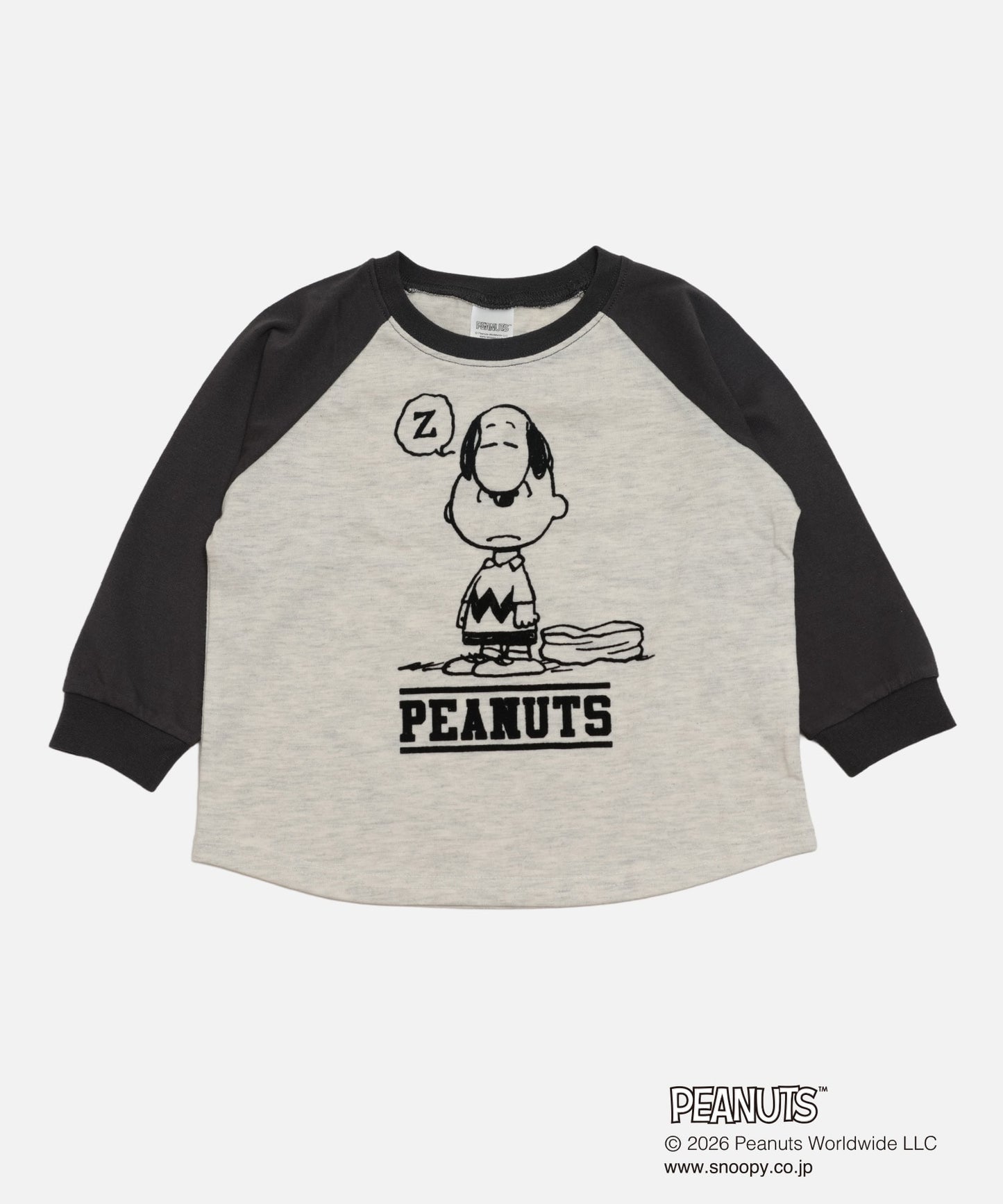 〈ピーナッツ〉長袖Tシャツ