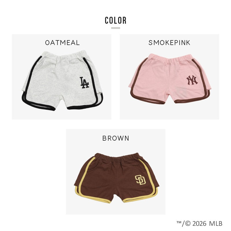 〈MLB〉パイピングショートパンツ