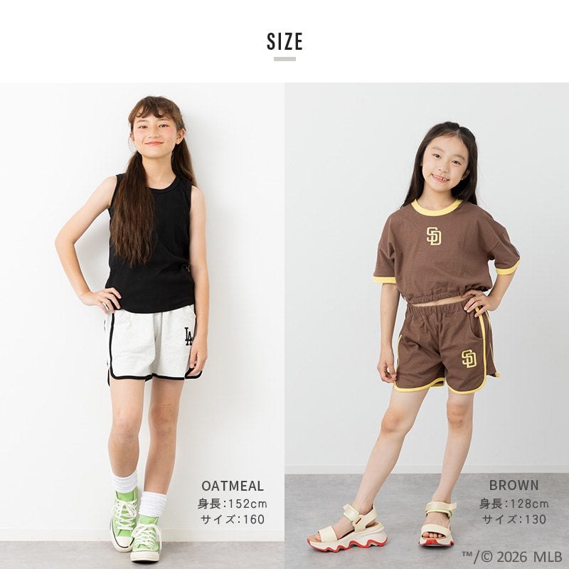 〈MLB〉パイピングショートパンツ